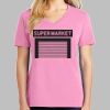 Ladies Core Cotton V Neck Tee Thumbnail