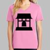 Ladies Core Cotton V Neck Tee Thumbnail