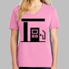 Ladies Core Cotton V Neck Tee Thumbnail
