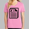 Ladies Core Cotton V Neck Tee Thumbnail