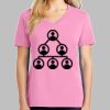 Ladies Core Cotton V Neck Tee Thumbnail