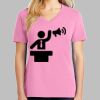 Ladies Core Cotton V Neck Tee Thumbnail