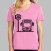 Ladies Core Cotton V Neck Tee Thumbnail