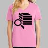 Ladies Core Cotton V Neck Tee Thumbnail