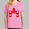 Ladies Core Cotton V Neck Tee Thumbnail