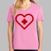 Ladies Core Cotton V Neck Tee Thumbnail