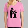 Ladies Core Cotton V Neck Tee Thumbnail