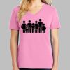 Ladies Core Cotton V Neck Tee Thumbnail