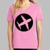 Ladies Core Cotton V Neck Tee Thumbnail