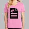 Ladies Core Cotton V Neck Tee Thumbnail