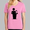 Ladies Core Cotton V Neck Tee Thumbnail