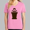 Ladies Core Cotton V Neck Tee Thumbnail