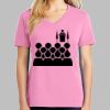 Ladies Core Cotton V Neck Tee Thumbnail