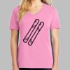 Ladies Core Cotton V Neck Tee Thumbnail