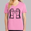 Ladies Core Cotton V Neck Tee Thumbnail