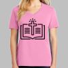Ladies Core Cotton V Neck Tee Thumbnail