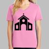 Ladies Core Cotton V Neck Tee Thumbnail