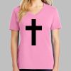 Ladies Core Cotton V Neck Tee Thumbnail