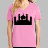 Ladies Core Cotton V Neck Tee Thumbnail