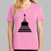 Ladies Core Cotton V Neck Tee Thumbnail