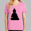 Ladies Core Cotton V Neck Tee Thumbnail
