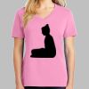 Ladies Core Cotton V Neck Tee Thumbnail
