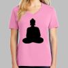 Ladies Core Cotton V Neck Tee Thumbnail