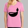 Ladies Core Cotton V Neck Tee Thumbnail
