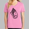 Ladies Core Cotton V Neck Tee Thumbnail