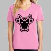 Ladies Core Cotton V Neck Tee Thumbnail