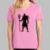 Ladies Core Cotton V Neck Tee Thumbnail