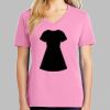 Ladies Core Cotton V Neck Tee Thumbnail
