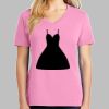 Ladies Core Cotton V Neck Tee Thumbnail