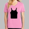 Ladies Core Cotton V Neck Tee Thumbnail