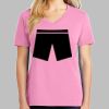 Ladies Core Cotton V Neck Tee Thumbnail