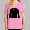 Ladies Core Cotton V Neck Tee Thumbnail