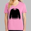 Ladies Core Cotton V Neck Tee Thumbnail