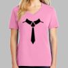 Ladies Core Cotton V Neck Tee Thumbnail