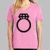 Ladies Core Cotton V Neck Tee Thumbnail