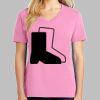 Ladies Core Cotton V Neck Tee Thumbnail