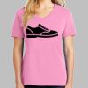 Ladies Core Cotton V Neck Tee Thumbnail