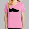 Ladies Core Cotton V Neck Tee Thumbnail