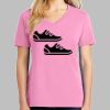 Ladies Core Cotton V Neck Tee Thumbnail