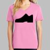Ladies Core Cotton V Neck Tee Thumbnail