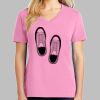 Ladies Core Cotton V Neck Tee Thumbnail