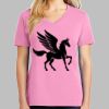 Ladies Core Cotton V Neck Tee Thumbnail