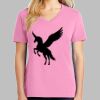 Ladies Core Cotton V Neck Tee Thumbnail
