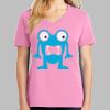 Ladies Core Cotton V Neck Tee Thumbnail