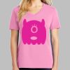 Ladies Core Cotton V Neck Tee Thumbnail
