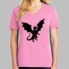 Ladies Core Cotton V Neck Tee Thumbnail